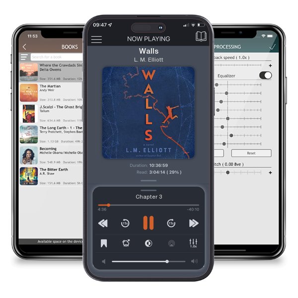 Download fo free audiobook Walls by L. M. Elliott and listen anywhere on your iOS devices in the ListenBook app.