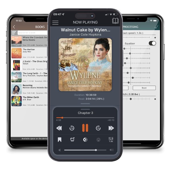 Download fo free audiobook Walnut Cake by Wylene by Janice Cole Hopkins and listen anywhere on your iOS devices in the ListenBook app.
