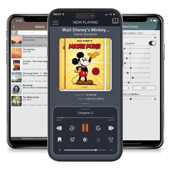Download fo free audiobook Walt Disney's Mickey Mouse. the Ultimate History by David Gerstein and listen anywhere on your iOS devices in the ListenBook app.