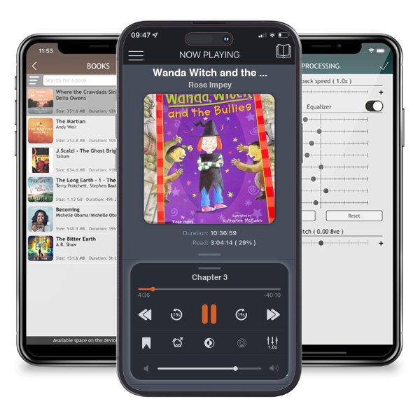 Download fo free audiobook Wanda Witch and the Bullies by Rose Impey and listen anywhere on your iOS devices in the ListenBook app.