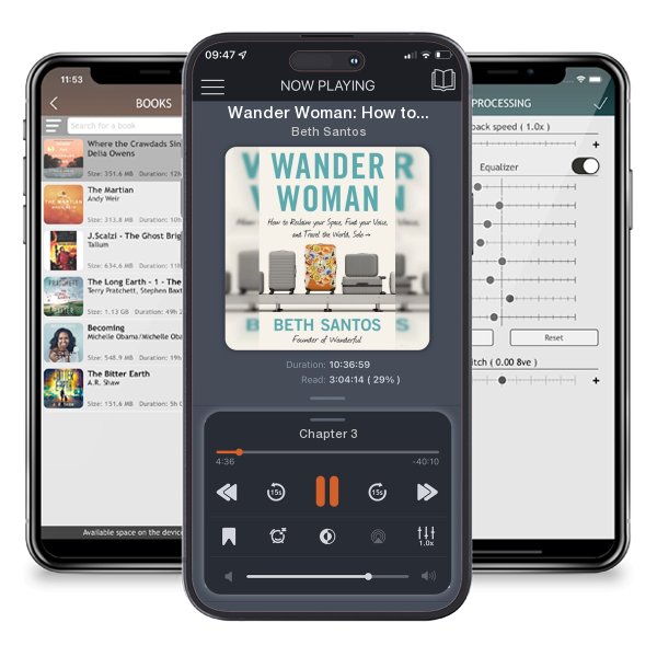 Download fo free audiobook Wander Woman: How to Reclaim Your Space, Find Your Voice, and... by Beth Santos and listen anywhere on your iOS devices in the ListenBook app.