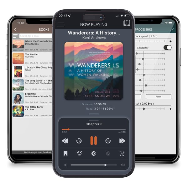 Download fo free audiobook Wanderers: A History of Women Walking by Kerri Andrews and listen anywhere on your iOS devices in the ListenBook app.
