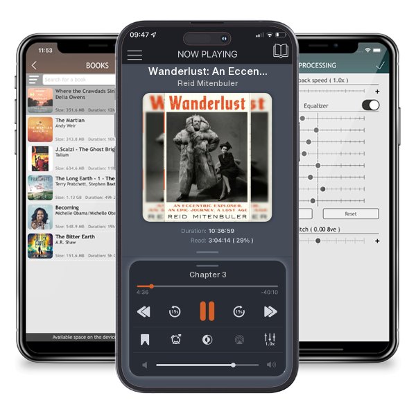 Download fo free audiobook Wanderlust: An Eccentric Explorer, an Epic Journey, a Lost Age by Reid Mitenbuler and listen anywhere on your iOS devices in the ListenBook app.