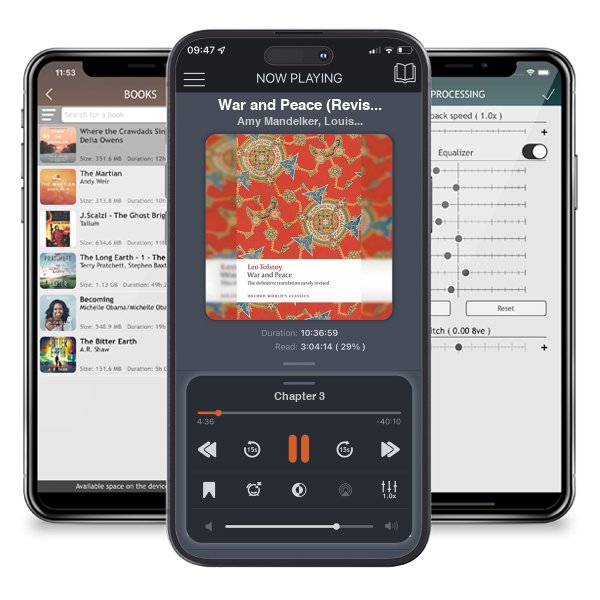 Download fo free audiobook War and Peace (Revised) by Amy Mandelker, Louise And Aylmer Maude,  et al. and listen anywhere on your iOS devices in the ListenBook app.