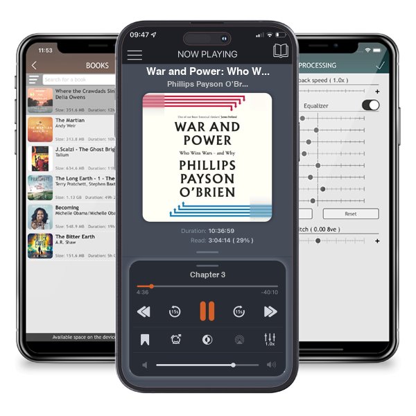 Download fo free audiobook War and Power: Who Wins Wars — and Why by Phillips Payson O\'Brien and listen anywhere on your iOS devices in the ListenBook app.