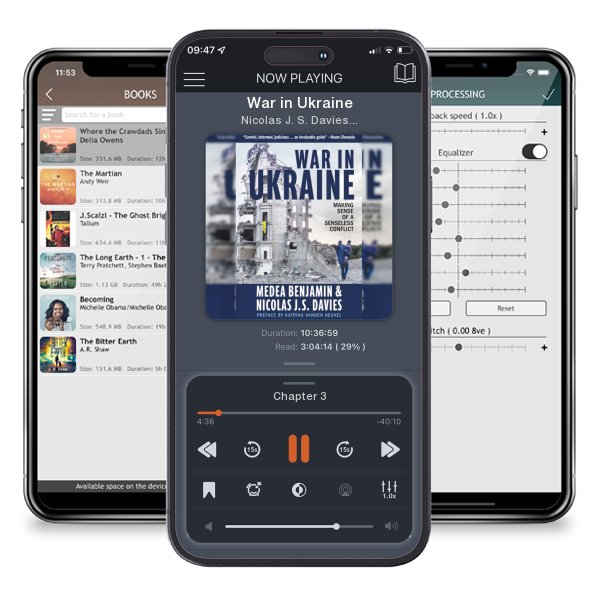 Download fo free audiobook War in Ukraine by Nicolas J. S. Davies and Medea Benjamin and listen anywhere on your iOS devices in the ListenBook app.