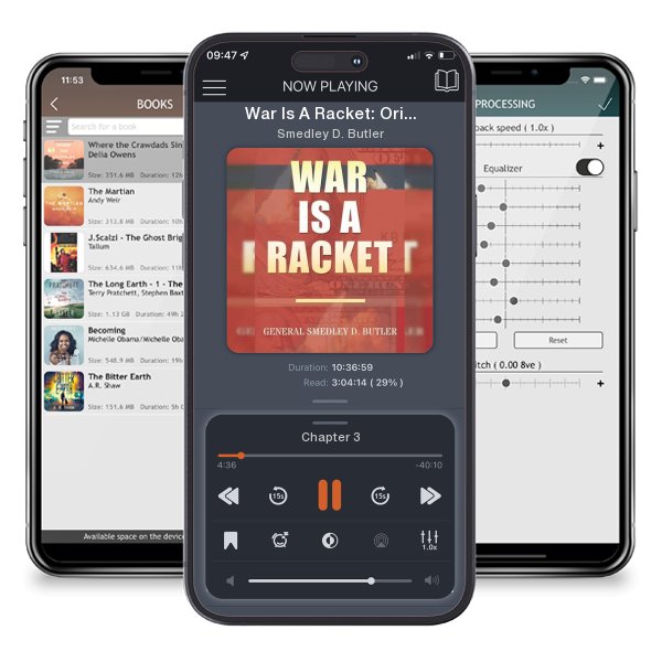 Download fo free audiobook War Is A Racket: Original Edition by Smedley D. Butler and listen anywhere on your iOS devices in the ListenBook app.