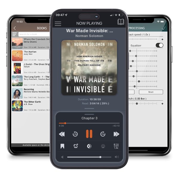 Download fo free audiobook War Made Invisible: How America Hides the Human Toll of Its... by Norman Solomon and listen anywhere on your iOS devices in the ListenBook app.
