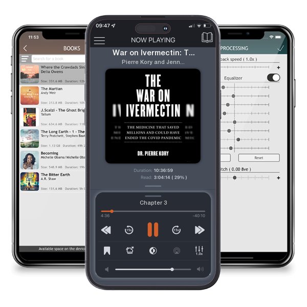 Download fo free audiobook War on Ivermectin: The Medicine That Saved Millions and Could... by Pierre Kory and Jenna McCarthy and listen anywhere on your iOS devices in the ListenBook app.