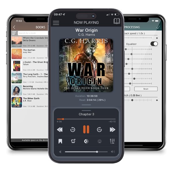 Download fo free audiobook War Origin by C.G. Harris and listen anywhere on your iOS devices in the ListenBook app.