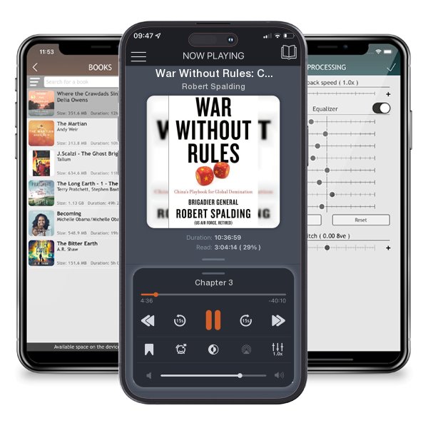 Download fo free audiobook War Without Rules: China's Playbook for Global Domination by Robert Spalding and listen anywhere on your iOS devices in the ListenBook app.