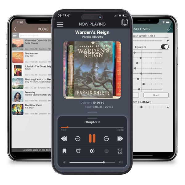 Download fo free audiobook Warden's Reign by Parris Sheets and listen anywhere on your iOS devices in the ListenBook app.