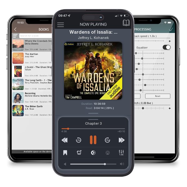 Download fo free audiobook Wardens of Issalia: The Complete Epic Series by Jeffrey L. Kohanek and listen anywhere on your iOS devices in the ListenBook app.