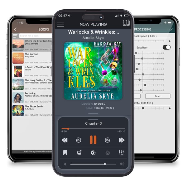 Download fo free audiobook Warlocks & Wrinkles: Paranormal Women's Fiction by Aurelia Skye and listen anywhere on your iOS devices in the ListenBook app.