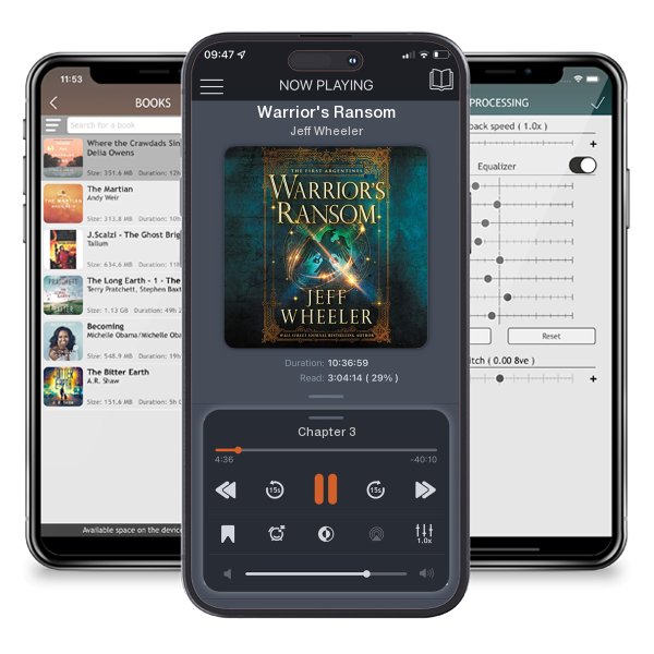 Download fo free audiobook Warrior's Ransom by Jeff Wheeler and listen anywhere on your iOS devices in the ListenBook app.
