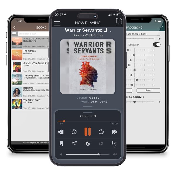 Download fo free audiobook Warrior Servants: Living Ideation: A Mental Health Approach by Steven W. Nicholas and listen anywhere on your iOS devices in the ListenBook app.