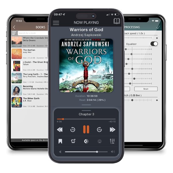 Download fo free audiobook Warriors of God by Andrzej Sapkowski and listen anywhere on your iOS devices in the ListenBook app.