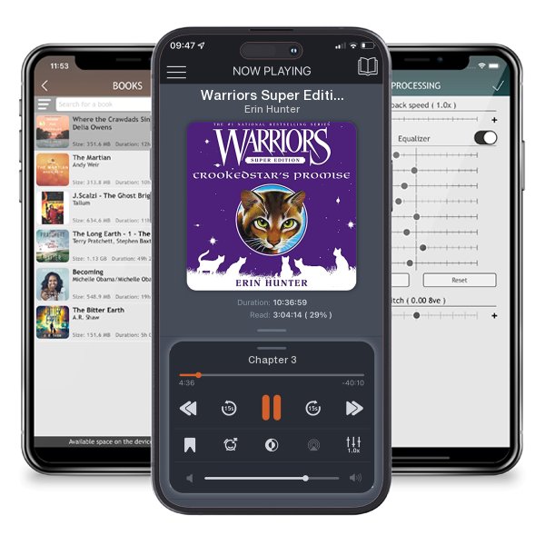 Download fo free audiobook Warriors Super Edition: Crookedstar's Promise by Erin Hunter and listen anywhere on your iOS devices in the ListenBook app.