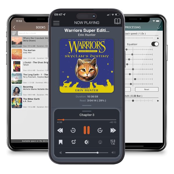 Download fo free audiobook Warriors Super Edition: SkyClan's Destiny by Erin Hunter and listen anywhere on your iOS devices in the ListenBook app.