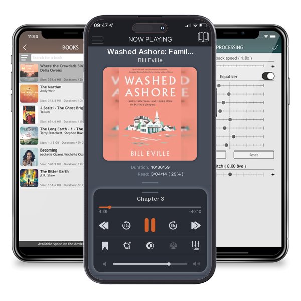 Download fo free audiobook Washed Ashore: Family, Fatherhood, and Finding Home on... by Bill Eville and listen anywhere on your iOS devices in the ListenBook app.