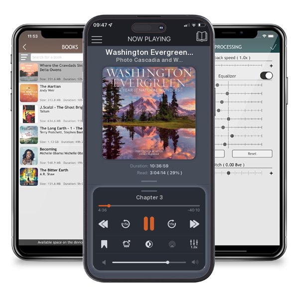 Download fo free audiobook Washington Evergreen Wall Calendar 2024 by Photo Cascadia and Workman Calendars and listen anywhere on your iOS devices in the ListenBook app.