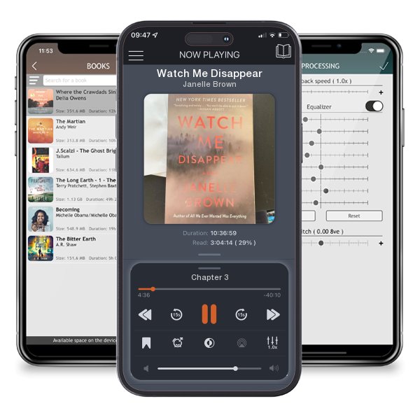 Download fo free audiobook Watch Me Disappear by Janelle Brown and listen anywhere on your iOS devices in the ListenBook app.