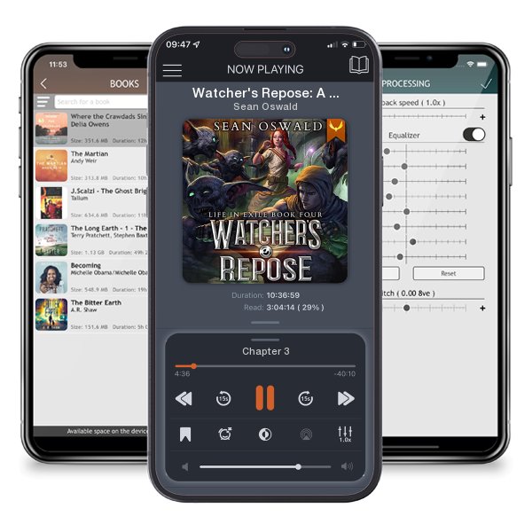 Download fo free audiobook Watcher's Repose: A LitRPG Saga by Sean Oswald and listen anywhere on your iOS devices in the ListenBook app.