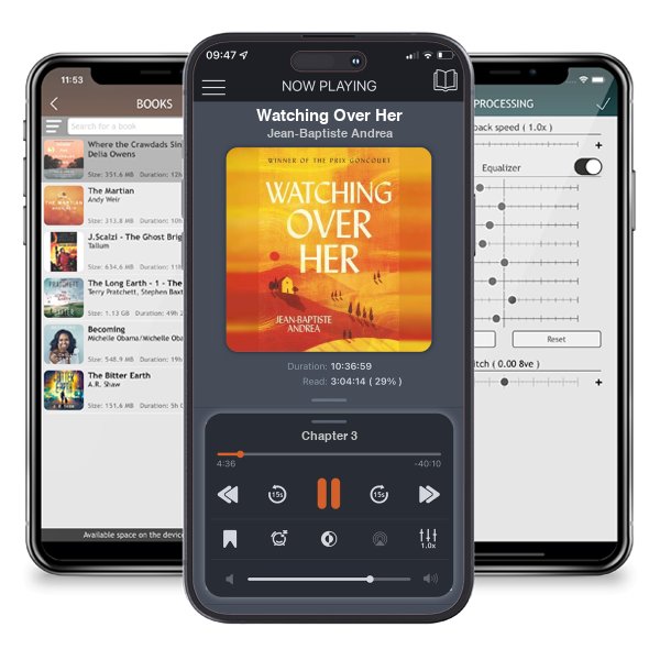 Download fo free audiobook Watching Over Her by Jean-Baptiste Andrea and listen anywhere on your iOS devices in the ListenBook app.