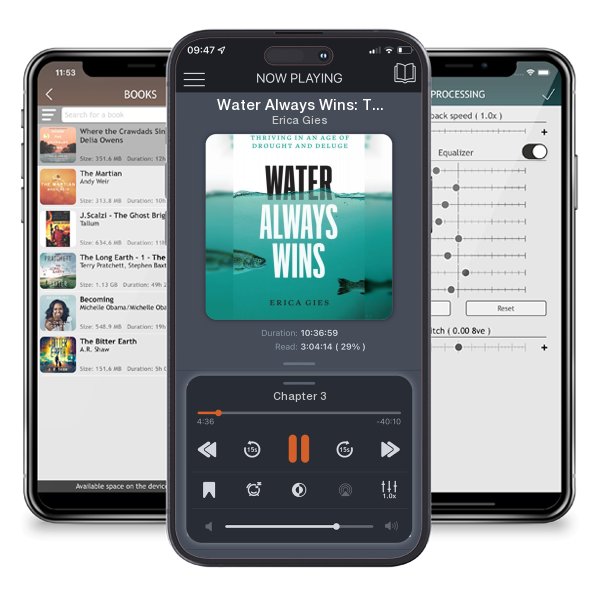 Download fo free audiobook Water Always Wins: Thriving in an Age of Drought and Deluge by Erica Gies and listen anywhere on your iOS devices in the ListenBook app.