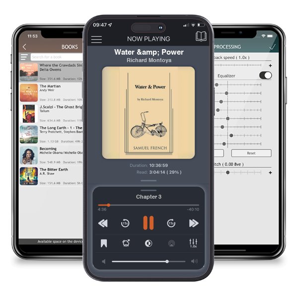 Download fo free audiobook Water & Power by Richard Montoya and listen anywhere on your iOS devices in the ListenBook app.