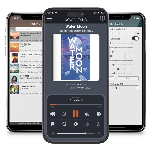 Download fo free audiobook Water Moon by Samantha Sotto Yambao and listen anywhere on your iOS devices in the ListenBook app.