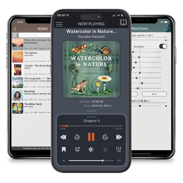 Download fo free audiobook Watercolor in Nature: Paint Woodland Wildlife and Botanicals... by Rosalie Haizlett and listen anywhere on your iOS devices in the ListenBook app.