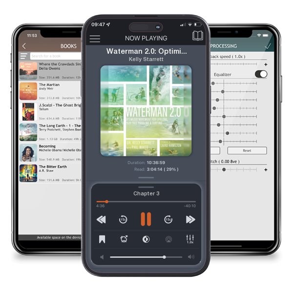 Download fo free audiobook Waterman 2.0: Optimized Movement For Lifelong, Pain-Free Paddling And Surfing by Kelly Starrett and listen anywhere on your iOS devices in the ListenBook app.