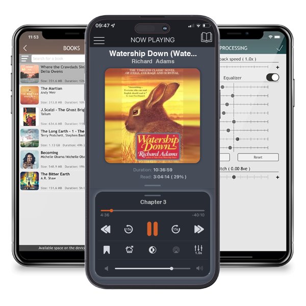 Download fo free audiobook Watership Down (Watership Down, #1) by Richard Adams and listen anywhere on your iOS devices in the ListenBook app.