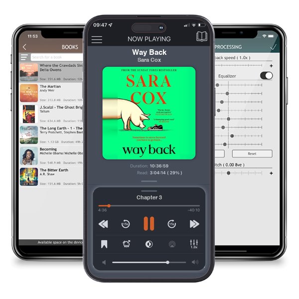 Download fo free audiobook Way Back by Sara Cox and listen anywhere on your iOS devices in the ListenBook app.