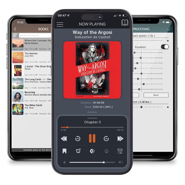 Download fo free audiobook Way of the Argosi by Sebastien de Castell and listen anywhere on your iOS devices in the ListenBook app.