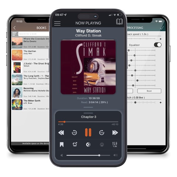 Download fo free audiobook Way Station by Clifford D. Simak and listen anywhere on your iOS devices in the ListenBook app.