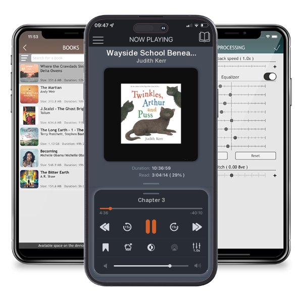Download fo free audiobook Wayside School Beneath the Cloud of Doom by Judith Kerr and listen anywhere on your iOS devices in the ListenBook app.