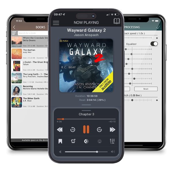 Download fo free audiobook Wayward Galaxy 2 by Jason Anspach and listen anywhere on your iOS devices in the ListenBook app.