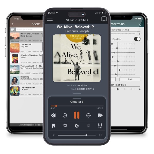 Download fo free audiobook We Alive, Beloved: Poems by Frederick Joseph and listen anywhere on your iOS devices in the ListenBook app.