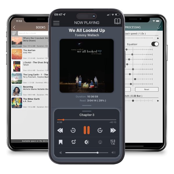 Download fo free audiobook We All Looked Up by Tommy Wallach and listen anywhere on your iOS devices in the ListenBook app.