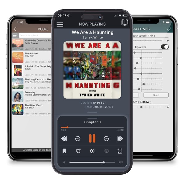 Download fo free audiobook We Are a Haunting by Tyriek White and listen anywhere on your iOS devices in the ListenBook app.