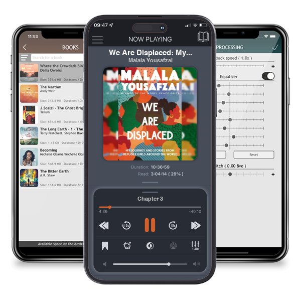 Download fo free audiobook We Are Displaced: My Journey and Stories from Refugee Girls... by Malala Yousafzai and listen anywhere on your iOS devices in the ListenBook app.