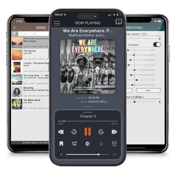 Download fo free audiobook We Are Everywhere: Protest, Power, and Pride in the History... by Matthew Riemer and Leighton Brown and listen anywhere on your iOS devices in the ListenBook app.