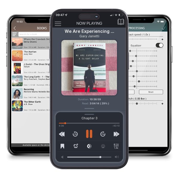 Download fo free audiobook We Are Experiencing a Slight Delay by Gary Janetti and listen anywhere on your iOS devices in the ListenBook app.