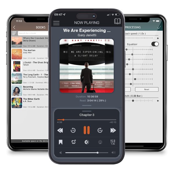 Download fo free audiobook We Are Experiencing a Slight Delay: (Tips, Tales, Travels) by Gary Janetti and listen anywhere on your iOS devices in the ListenBook app.