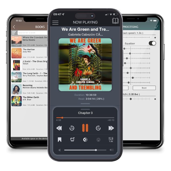 Download fo free audiobook We Are Green and Trembling by Gabriela Cabezón Cámara and listen anywhere on your iOS devices in the ListenBook app.