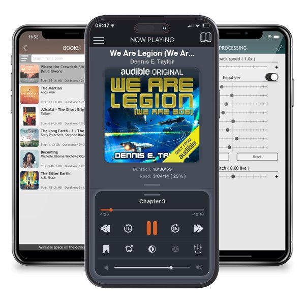 Download fo free audiobook We Are Legion (We Are Bob): Bobiverse, Book 1 by Dennis E. Taylor and listen anywhere on your iOS devices in the ListenBook app.
