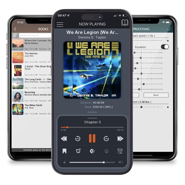 Download fo free audiobook We Are Legion (We Are Bob) by Dennis E. Taylor and listen anywhere on your iOS devices in the ListenBook app.