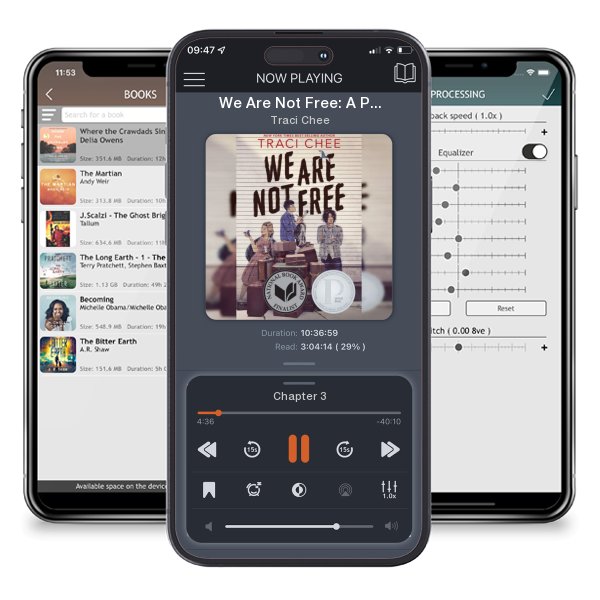 Download fo free audiobook We Are Not Free: A Printz Honor Winner by Traci Chee and listen anywhere on your iOS devices in the ListenBook app.